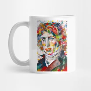 LOUIS ANTOINE de SAINT-JUST watercolor portrait Mug